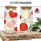 Conchas and Strawberries UV DTF Transfer