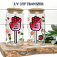 Mexican Candy & Paleta de Manita Affirmations UV DTF Transfer | Positive Spanish Cup Wrap | 16 oz Libbey Glass Decal