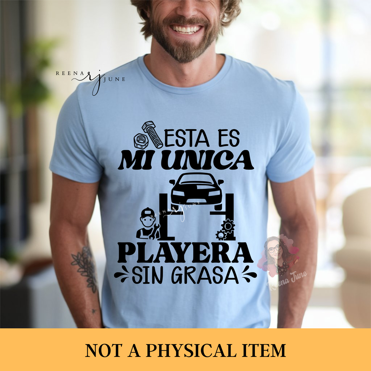 Mecanico Svg, Spanish Shirt Svg, Spanish PNG, Cut file for Silhouette, Svg file for Cricut, Funny SVG, SVG en Espanol, Mechanic Shirt Vector