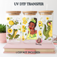 Princesses UV DTF Cup Wrap – DIY Tumbler Wrap for Drinkware Crafting