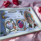 CUSTOM Memorial Flower Shadow Box – Memorial Shadow Box Paper Flowers - Personalized Memorial Gift for Loss of Mom or Dad – Sympathy Keepsake Funeral Remembrance