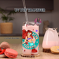 Mermaid Princess Inspired Starbucks UV DTF Transfer | Sea Princess Cold Cup Decal | 24 oz Reusable Cup Wrap