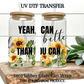 Flowers by Miley Cyrus UV DTF Transfer - Cup, Tumbler & Flat Surface Decal - Sunflower Cup Wrap