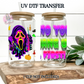 "No, You Hang Up First" UV DTF Transfer - Funny Ghost Cup Decal - Waterproof Sticker for Tumblers & Glass Cups - Halloween Cup Wrap