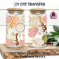 Conchas and Butterflies UV DTF Transfer