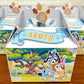 Personalized Bluey Gable Party Favor Box | Custom Birthday Treat Box