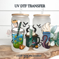 Evil Queen Inspired UV DTF Transfer | Disney Villain Queen Cup Decal | Waterproof Sticker for Tumblers & Glass Cups