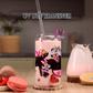 Minnie Mouse Inspired Ice Cream, Cookie & Cupcake UV DTF Transfer | Cute Dessert Cup Wrap | Waterproof Sticker for Tumblers & Glass Cups