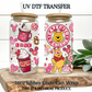 Winnie Pooh Cafecito y Chisme UV DTF Transfer