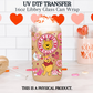 Winnie Pooh Cafecito y Chisme UV DTF Transfer