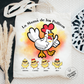 La Mama De Los Pollitos Reusable Tote Bag - Custom Bags - Spanish Personalized Gifts - Gifts for Mom - Regalos para Mama