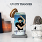 Wednesday - Dance Queen UV DTF Transfer - Spooky Cute Tumbler Wrap - Tumbler & Cup Wrap Decal