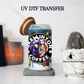 Nightmare Before Christmas Inspired Starbucks UV DTF Transfer | Halloween Cold Cup Wrap | Waterproof Cup Decal