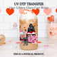 Star Wars Coffee UV DTF Transfer
