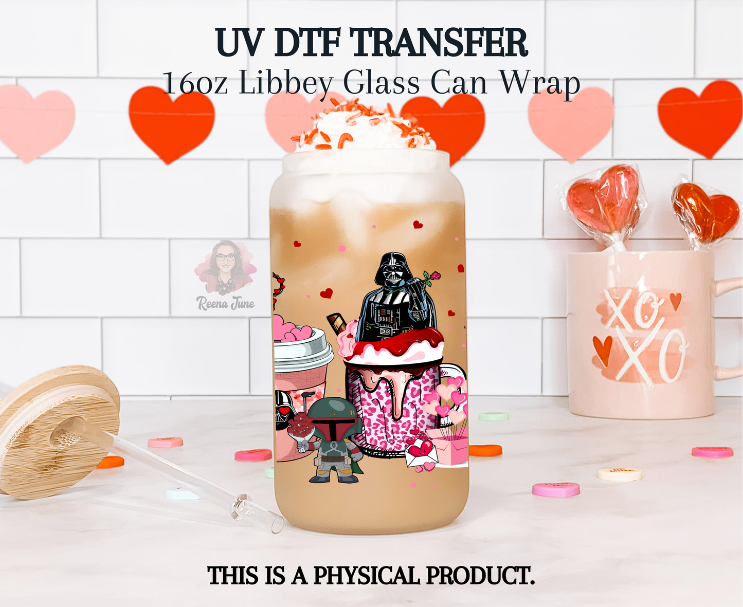 Star Wars Coffee UV DTF Transfer