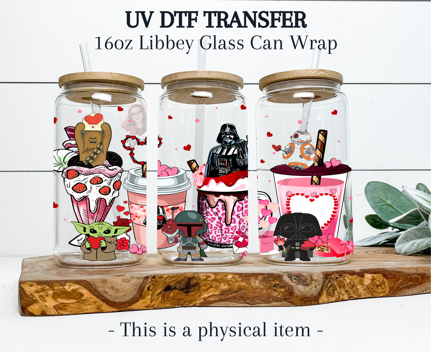Star Wars Coffee UV DTF Transfer