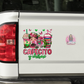 Cafecito y Chisme Frida Kahlos UV DTF Transfer - Waterproof Decal for Glass - Cafecito y Chisme Waterproof Sticker