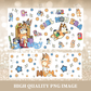 40oz Bluey MomTumbler Wrap, BlueDog Tumbler Wrap , Tumbler Png Design, Cute Bluedog Tumbler Wrap, Blue Dog Tumbler