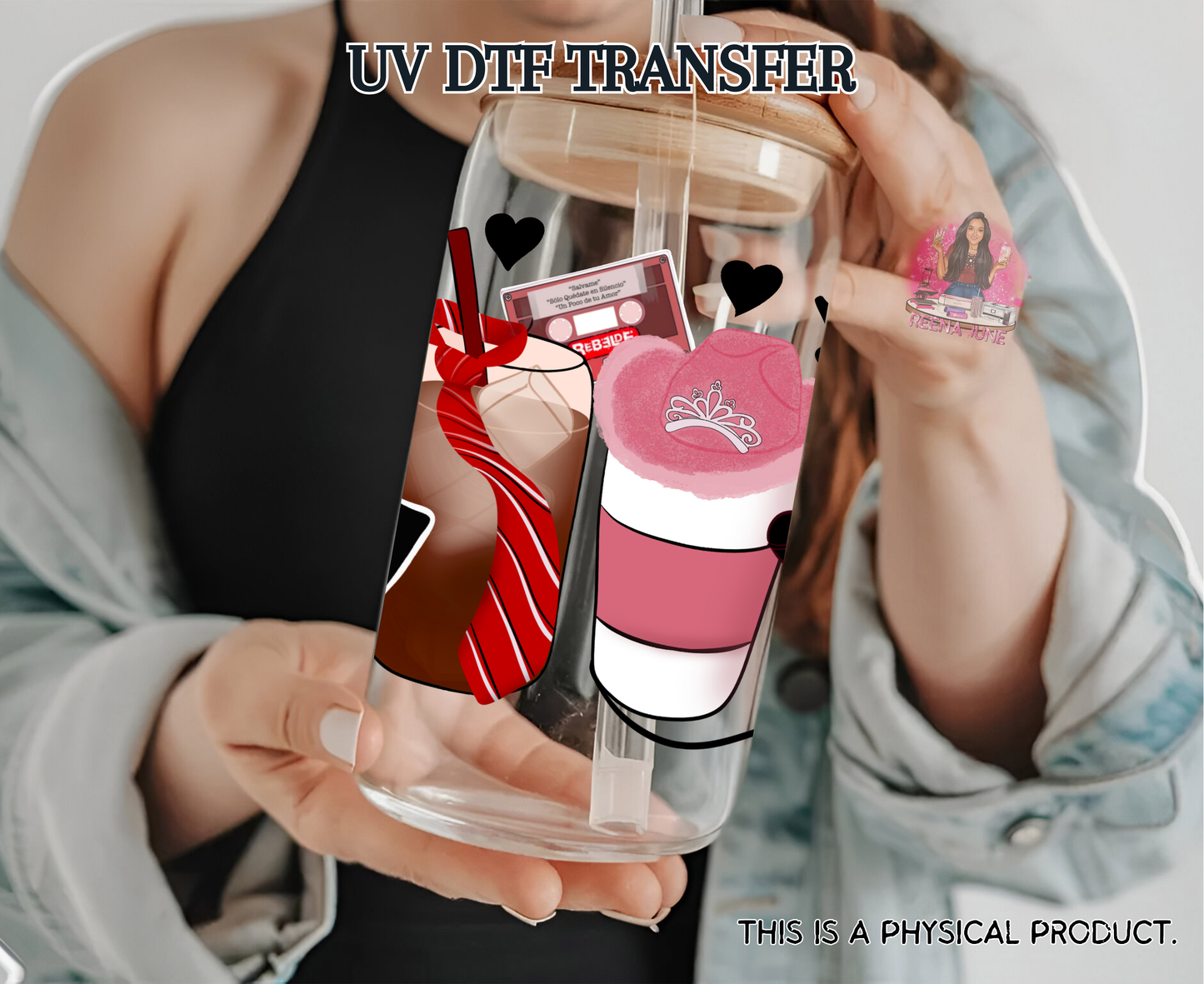 RBD - Rebelde Tour UV DTF Transfer - Waterproof Sticker for Cups & Flat Surfaces - RBD Fan UV DTF Transfer
