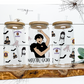 Dance Queen - Halloween Queen Wednesday Addams Libbey Glass Can
