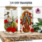 Lady of Guadalupe Coffee - Virgencita de Guadalupe UV DTF Transfer - Virgencita de Guadalupe Coffee UV DTF Transfer - Catholic sticker