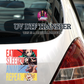 Eat Sleep Anime Repeat UV DTF Transfer - Demon Slayer Sticker - Anime Lover Car Decal