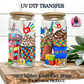 Autism Awareness UV DTF Transfer - Support Autism Custom Decal Wrap