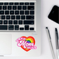 Free Mom Hugs Pride Sticker, LGBTQIA+ Waterproof Sticker, Pride Month Sticker, LGBT Gay Pride Flag Heart, LGBTQ Queer, Pride Mom, Gifts Ideas for