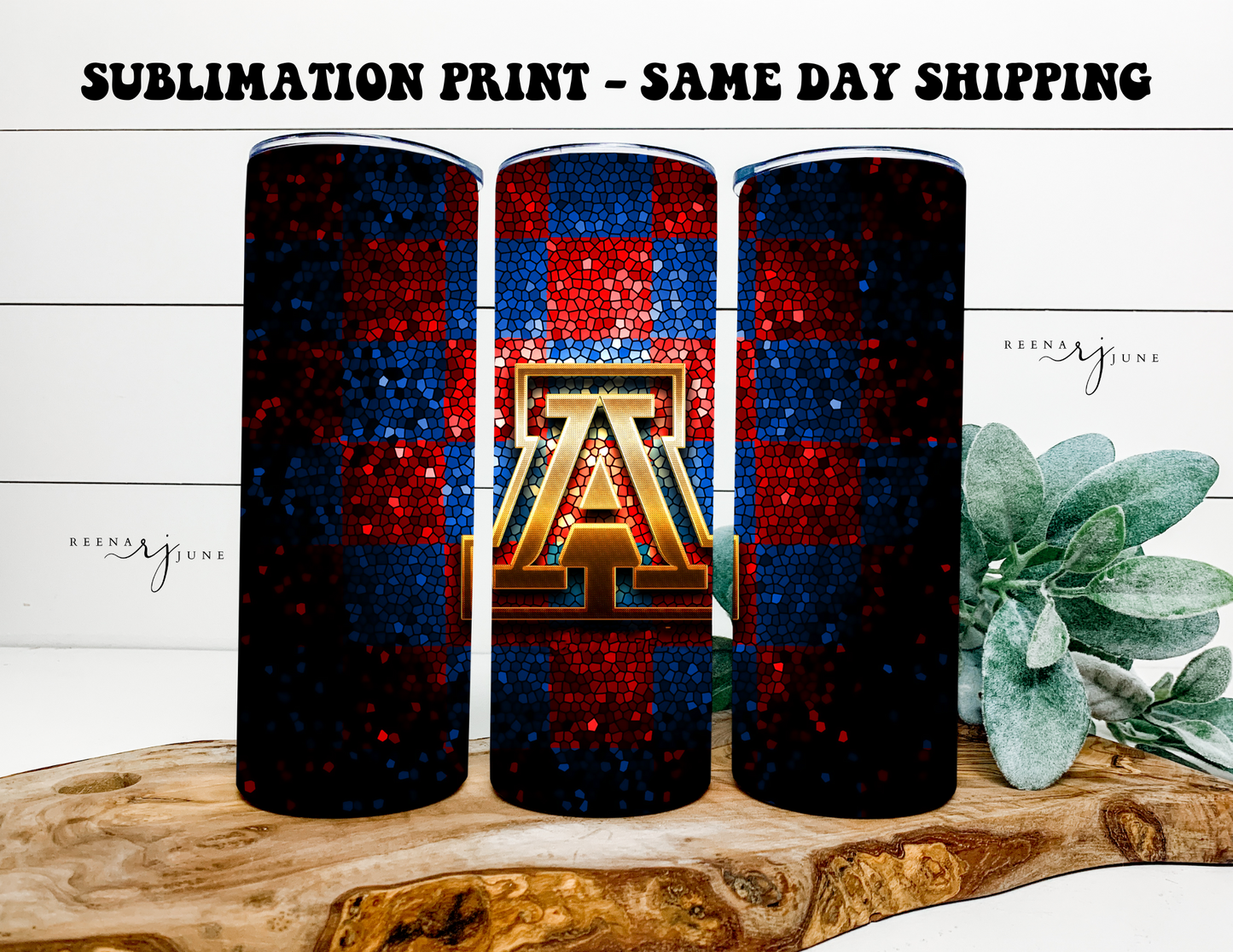 NFL Football Teams 20oz Skinny Tumbler Sublimation Print