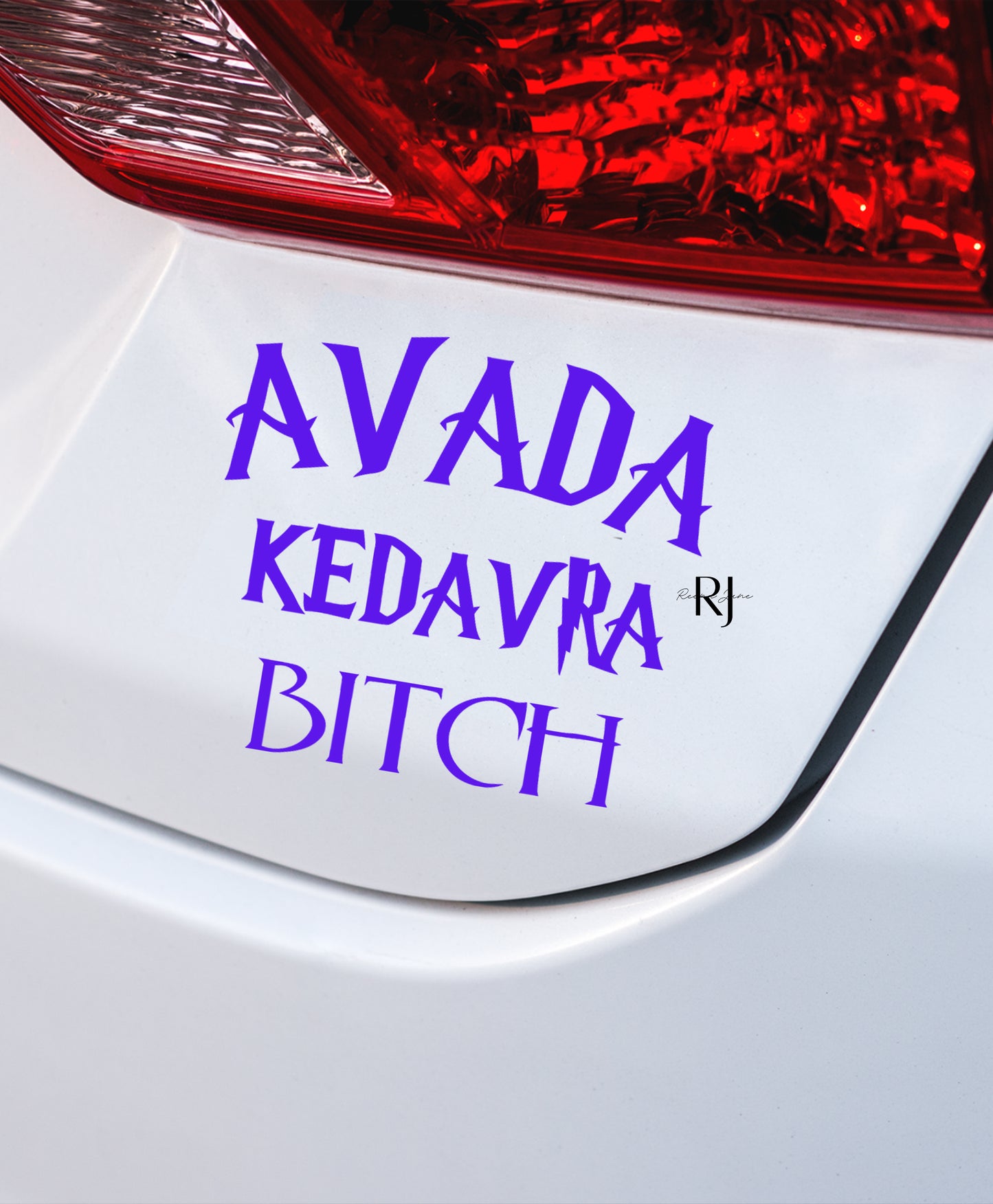 Avada Kedrava Harry Potter Car Sticker, HP Car Decal, Potter Head Sticker, Harry Vinyl Decal