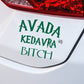 Avada Kedrava Harry Potter Car Sticker, HP Car Decal, Potter Head Sticker, Harry Vinyl Decal