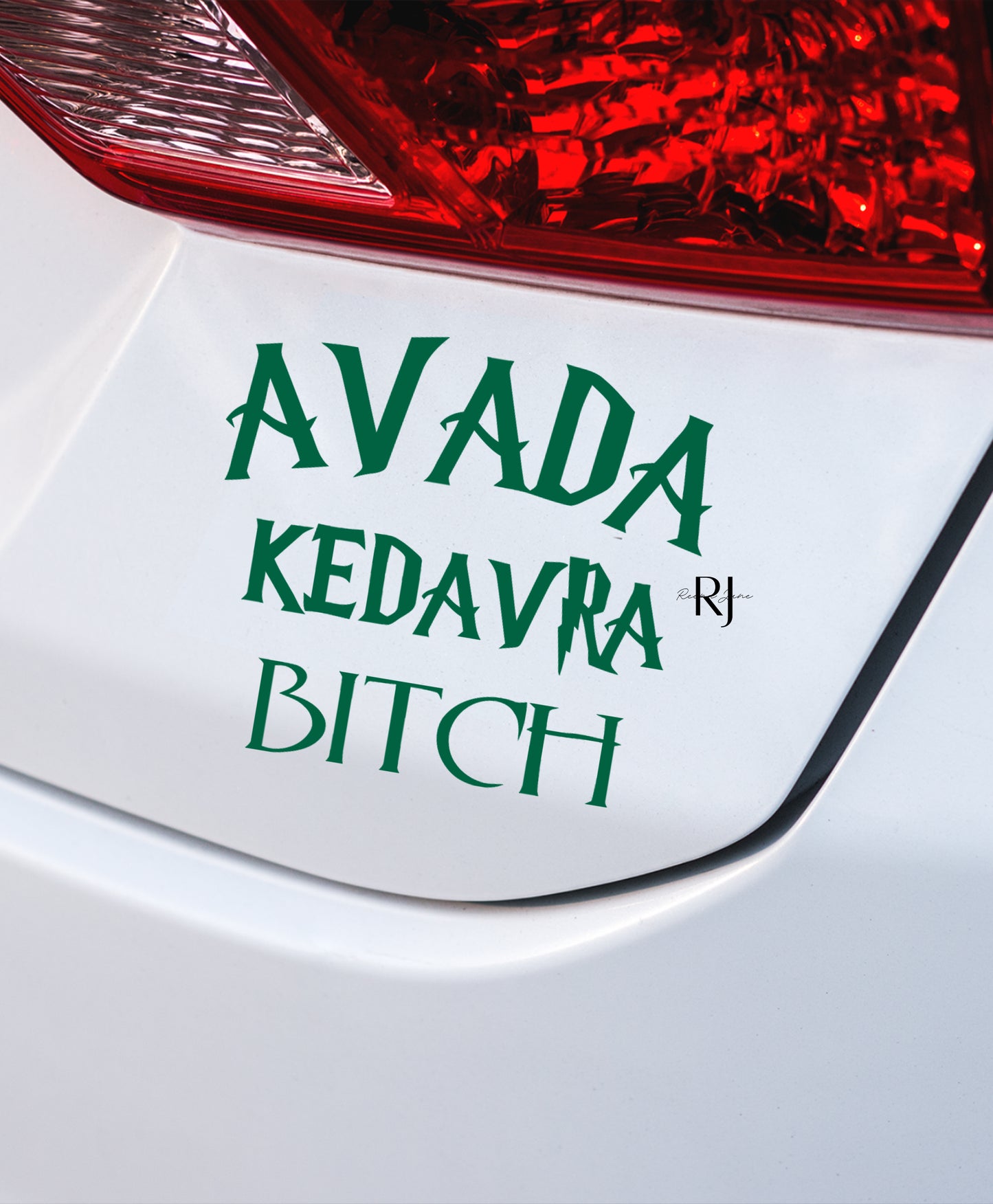Avada Kedrava Harry Potter Car Sticker, HP Car Decal, Potter Head Sticker, Harry Vinyl Decal