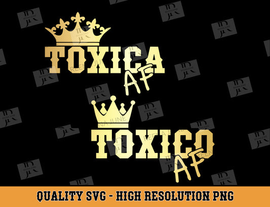 Toxica & Toxico Svg