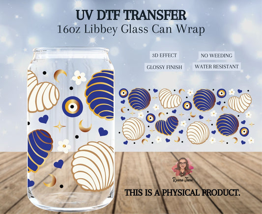 Conchas Vibes - Evil Eye UV DTF Transfer