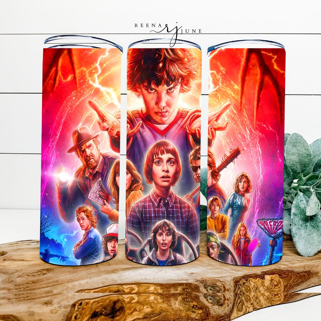 Cartoons & TV Seriers Skinny Tumbler Wrap PNG Bundle