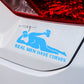 Real Men Have Curves Car Decal