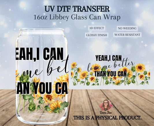 Flowers by Miley Cyrus UV DTF Transfer