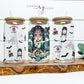 Wednesday Addams PNG Bundle - 16oz Libby Glass Wrap