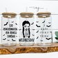 Wednesday Addams PNG Bundle - 16oz Libby Glass Wrap