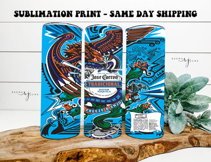 Jose Cuenvo Tequila - Alcohol 20oz Skinny Tumbler Sublimation Print