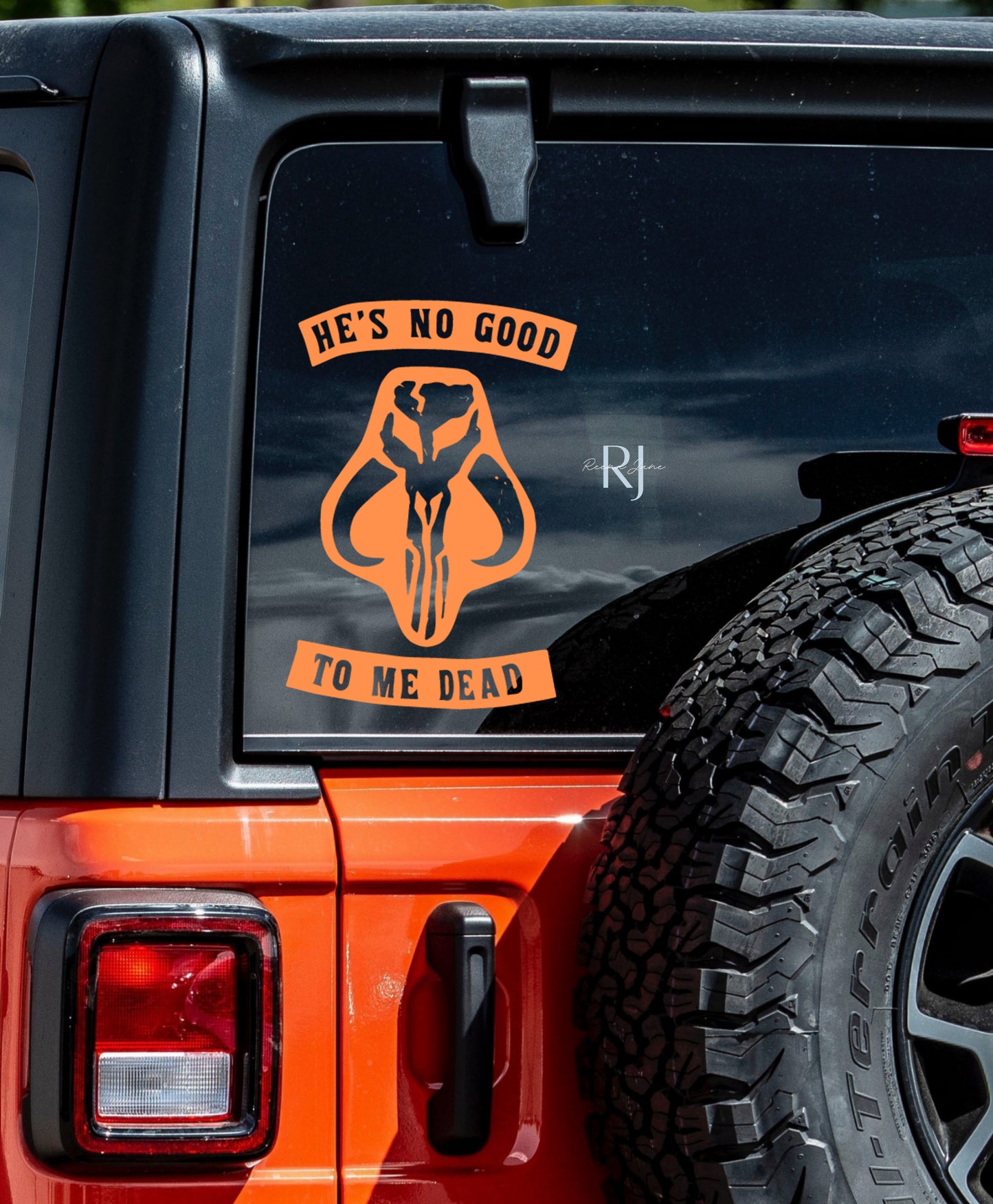 Boba Fett  StarWars Vinyl Sticker, Car Decal, Star wars Sticker
