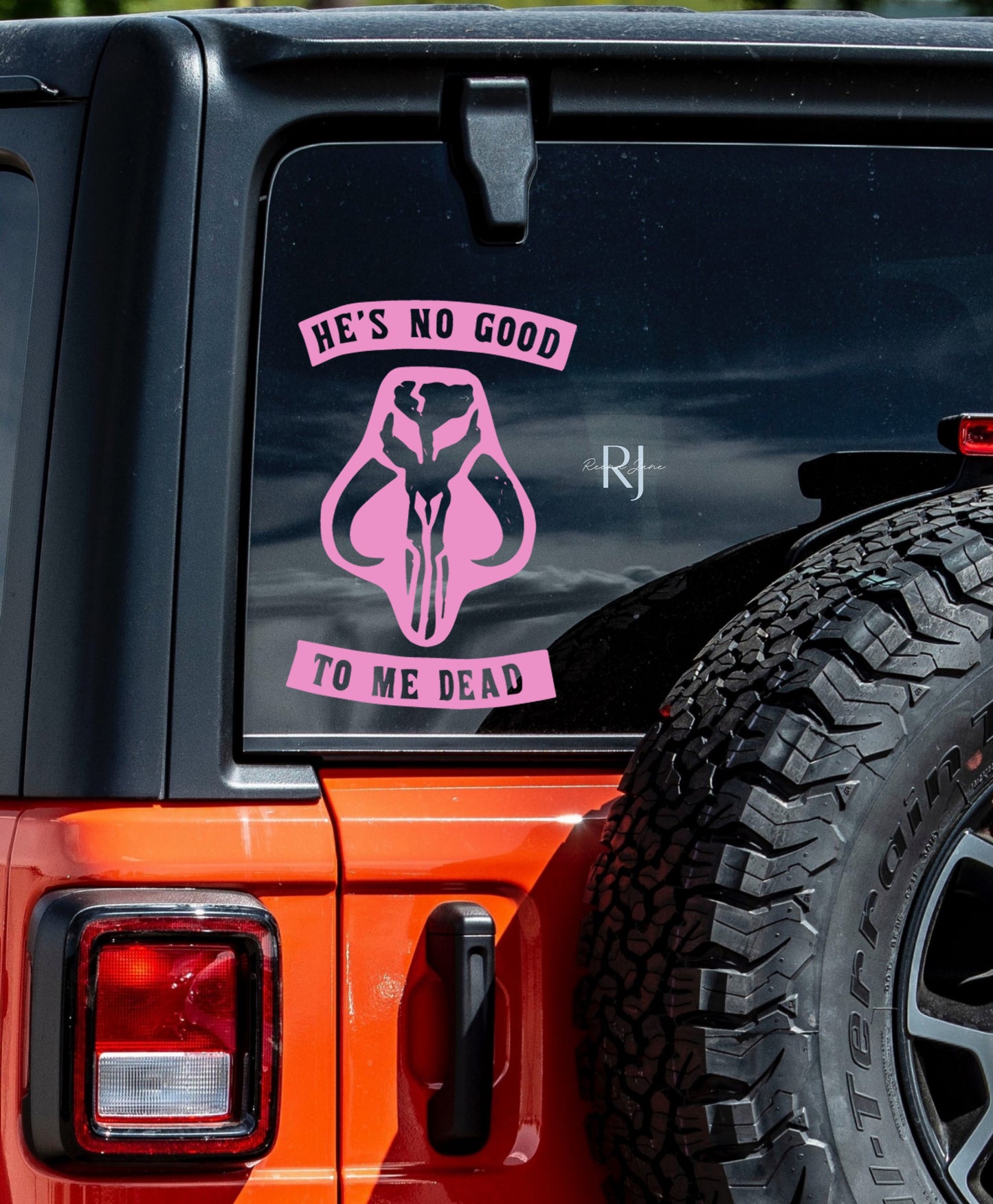 Boba Fett  StarWars Vinyl Sticker, Car Decal, Star wars Sticker