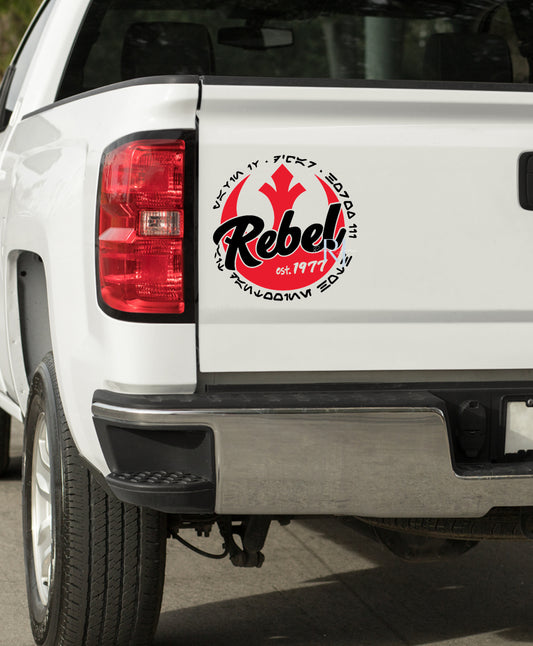 Star Wars Rebel StarWars Vinyl Sticker, Car Decal, Star wars Sticker