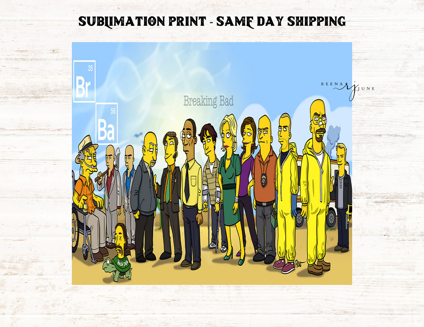 Breaking Bad 20oz Skinny Tumbler Sublimation