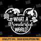 What a Wonderful World SVG