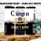 Chingona & Chingon Corona Beer 20oz Skinny Tumbler Sublimation Print
