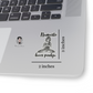 Namaste Transparent Sticker