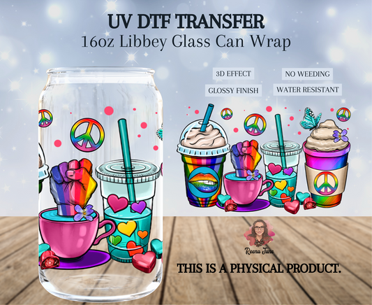 LGBTQ - Pride Month UV DTF Transfer