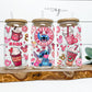 Disney Stitch Coffee 16oz Libbey Glass Can