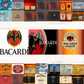 Alcohol Skinny Tumbler Wrap PNG Bundle
